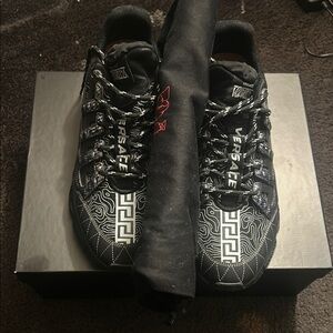 Versace Black and White Sneakers